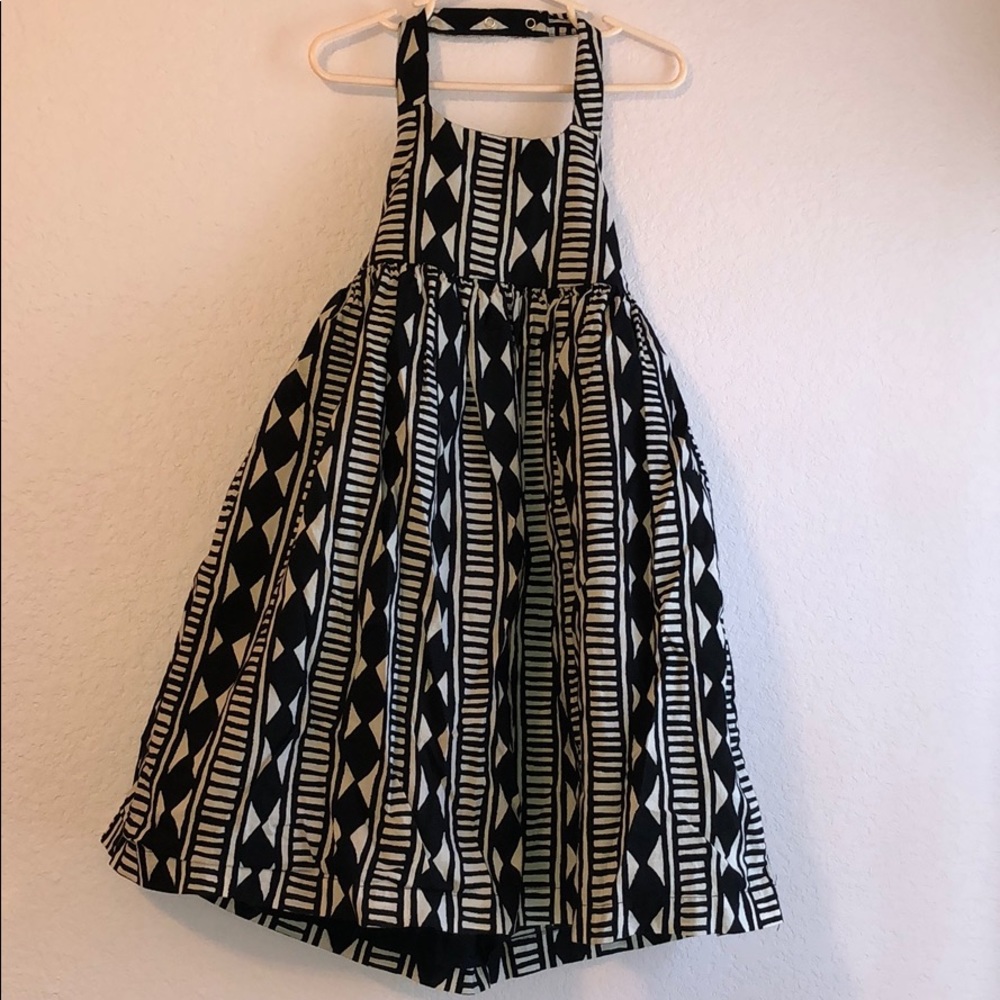 Classic halter top dress